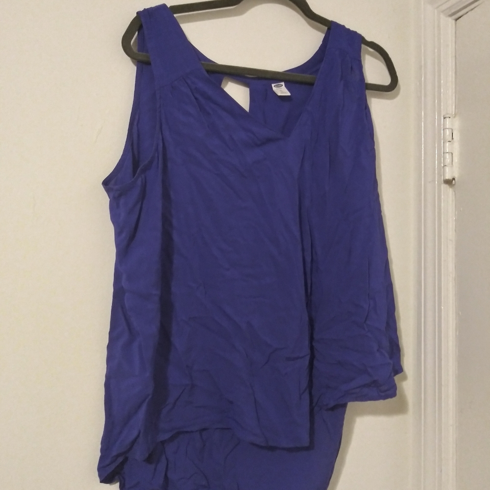 Old Navy Blue Sleevless Top